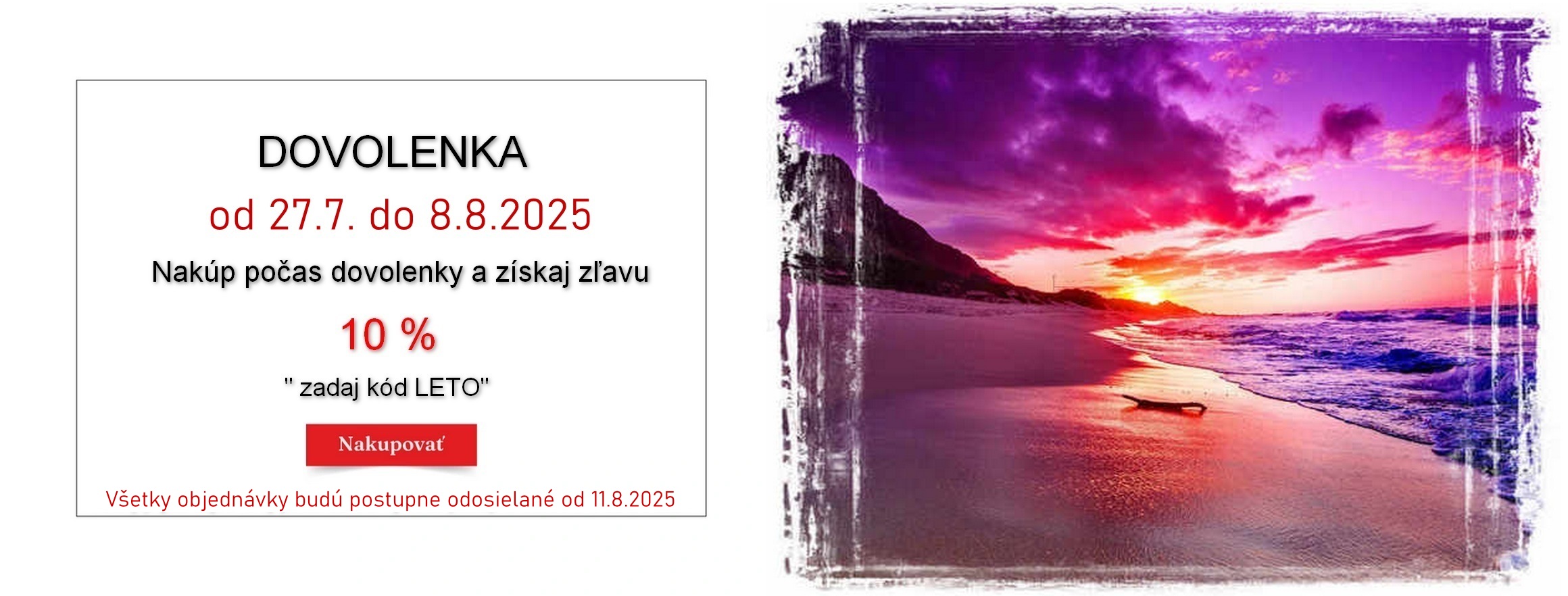 Dovolenka banner