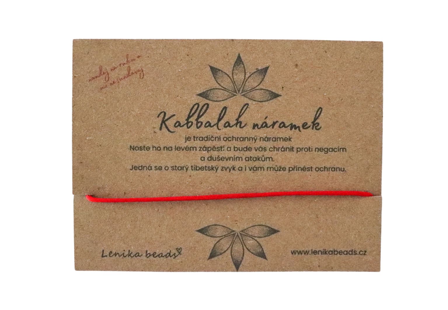 ❤️Červený náramek na ochranu - Kabbalah tradice a její síla