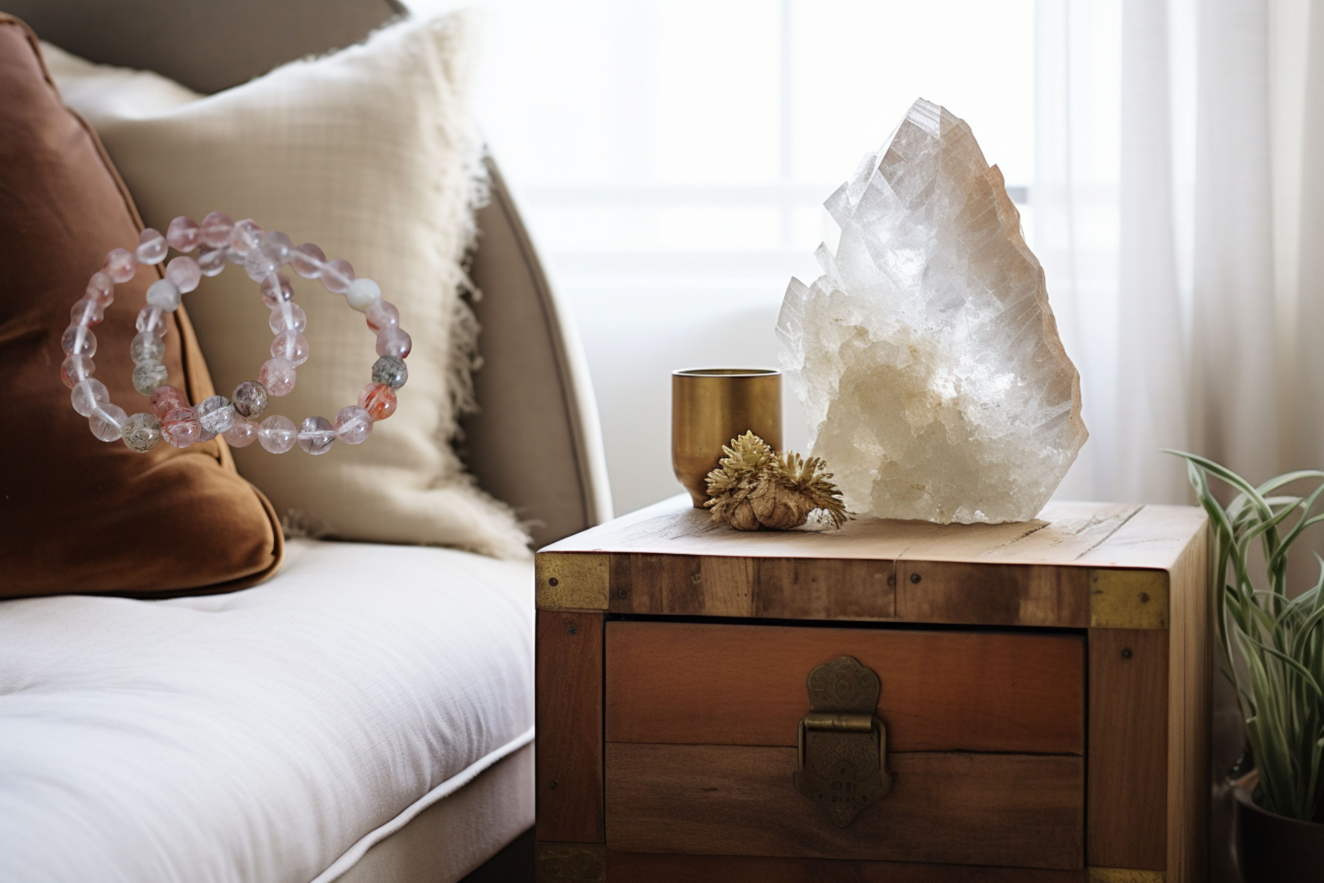 Křemen s rutilem: Světelný most mezi nebem a zemí