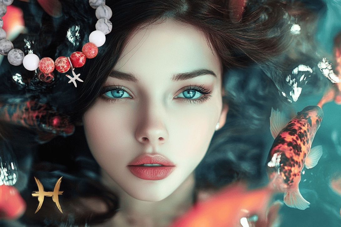 ♓Znamení Ryby (19.2. - 20.3.): Osobnost, vlastnosti a minerální náramky pro ochranu