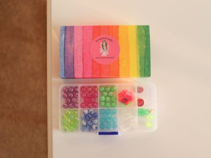 kreativni sada duhova louka s koralky