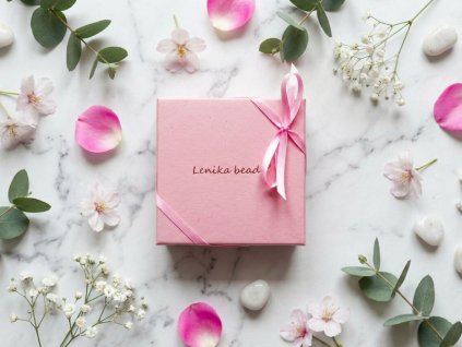 krabicka na sperky s maslickou s kvety
