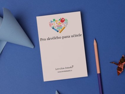 pan ucitel karticka