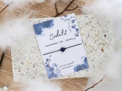 srdce ze sodalitu na karticce