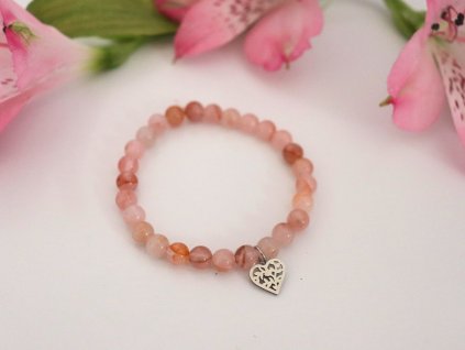 damsky kvetinovy naramek magnolie s kvety