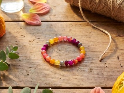 mineralni naramek sorbet flatlay