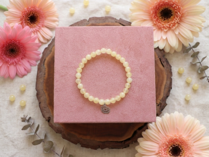 naramek mini pampeliska stribrny