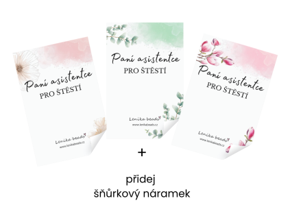 varianty karticek pro pani asistentku