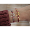 ruzove shamballa naramky s vazkami bublinky