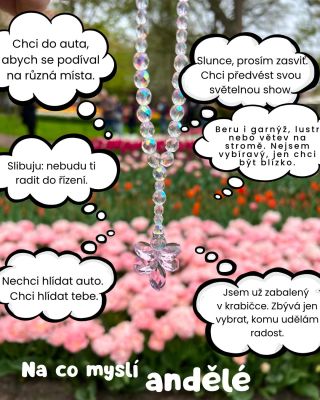 Na co myslí anděl ochránce, když čeká na svého člověka? ✨ Nějaké jejich myšlenky jsem vymyslela. 😄 Ručně dělaný z...