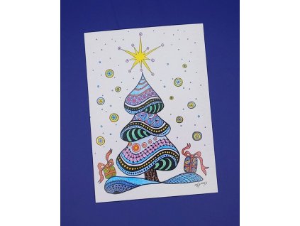 vánoční pohlednice