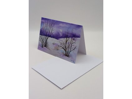 akvarelové přání