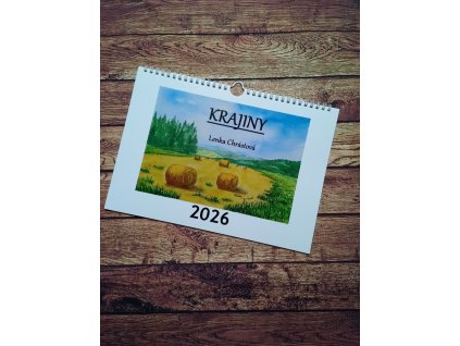 Autorský kalendář Krajiny pro r. 2026