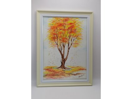 Tanec listů - v rámu jako ukázka