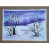 Obraz - Zimní soumrak