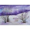 Obraz - Zimní soumrak