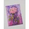 autorská pohlednice růže