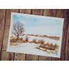 Obraz - Zima za humny