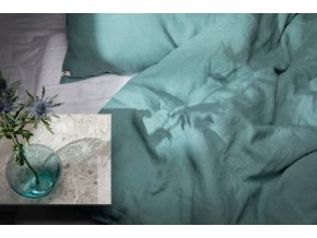 Lenlinen povleceni aquamarin 1 web