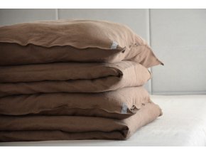 povlak na polštář/polštářek - čokoláda