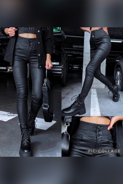 KOŽENKOVÉ KALHOTY TOUCH - basic