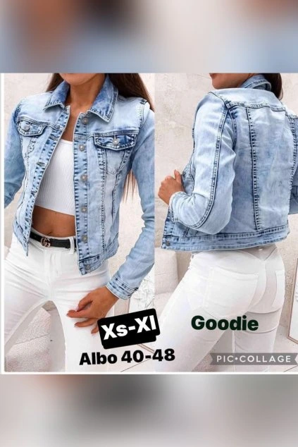 DŽÍNOVÁ BUNDA TOUCH