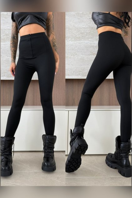 ZATEPLENÉ LEGÍNY HILLS - black