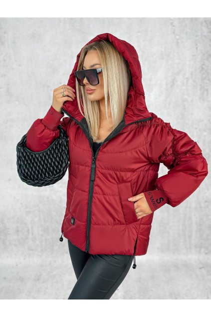 kurtka mela bordowa (3)