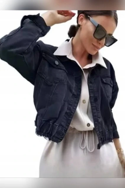 DŽÍNOVÁ BUNDA POPPY