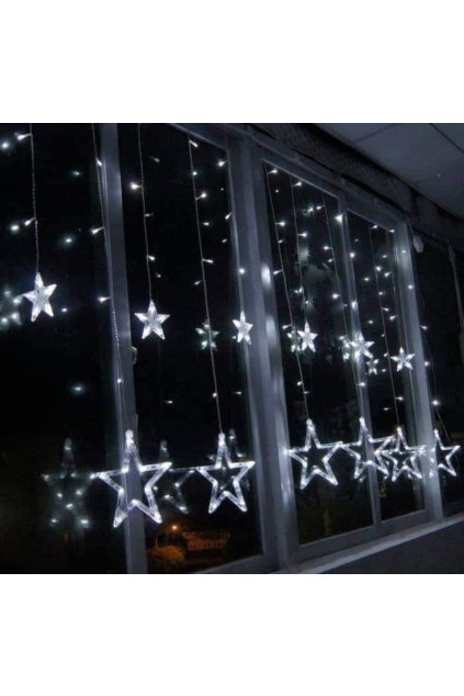 VÁNOČNÍ LED ŘETĚZ - Hvězdy
