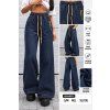 DENIM KALHOTY DO ZVONU CITY