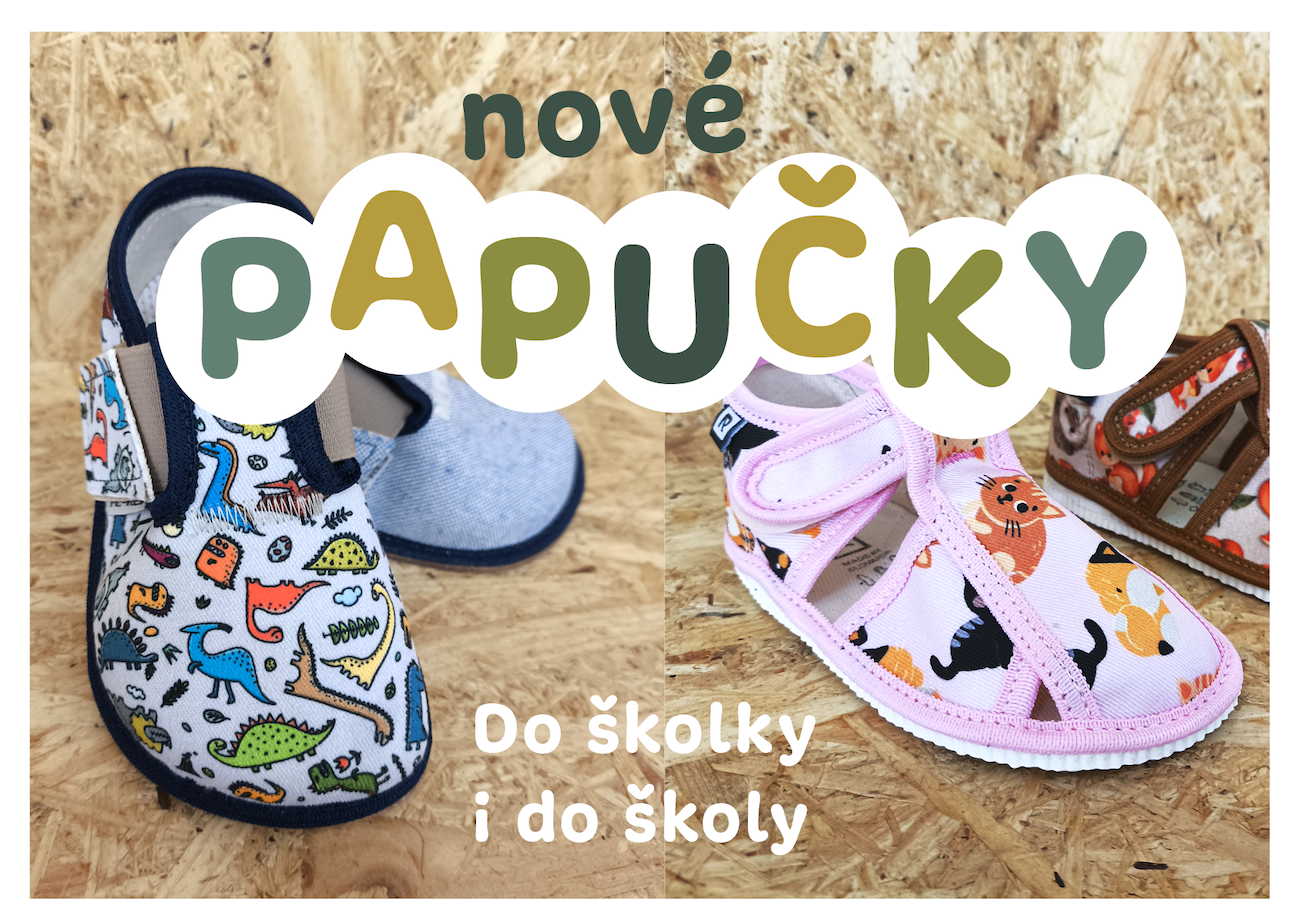 Papučky, bačkůrky, přezůvky
