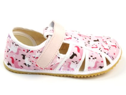 JONAP BAREFOOT PAPUČKY JEDNOROŽEC DÍVČÍ