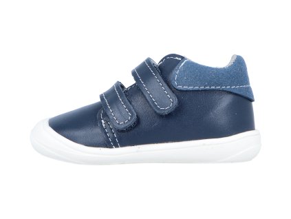 Kid velcro modrá nappa