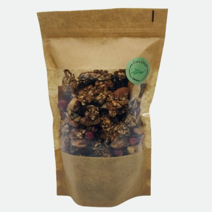Granola Para ořech s brusinkou & skořicí