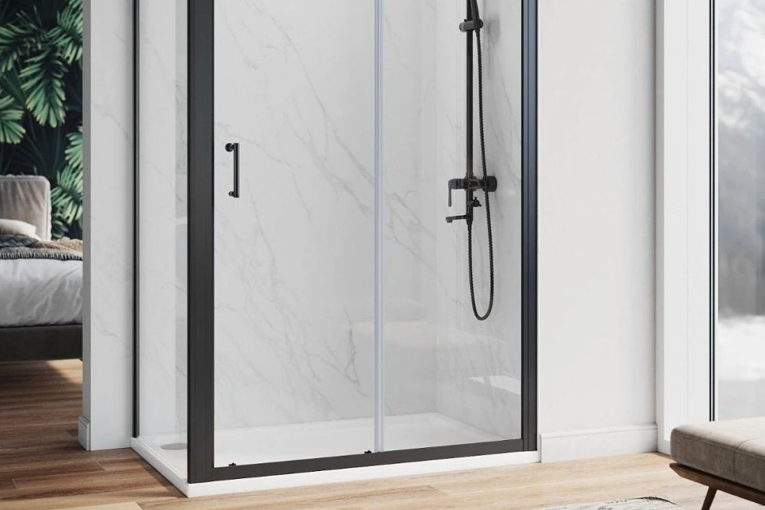 Ako sa starať a čistiť sprchové dvere a sprchové kúty?