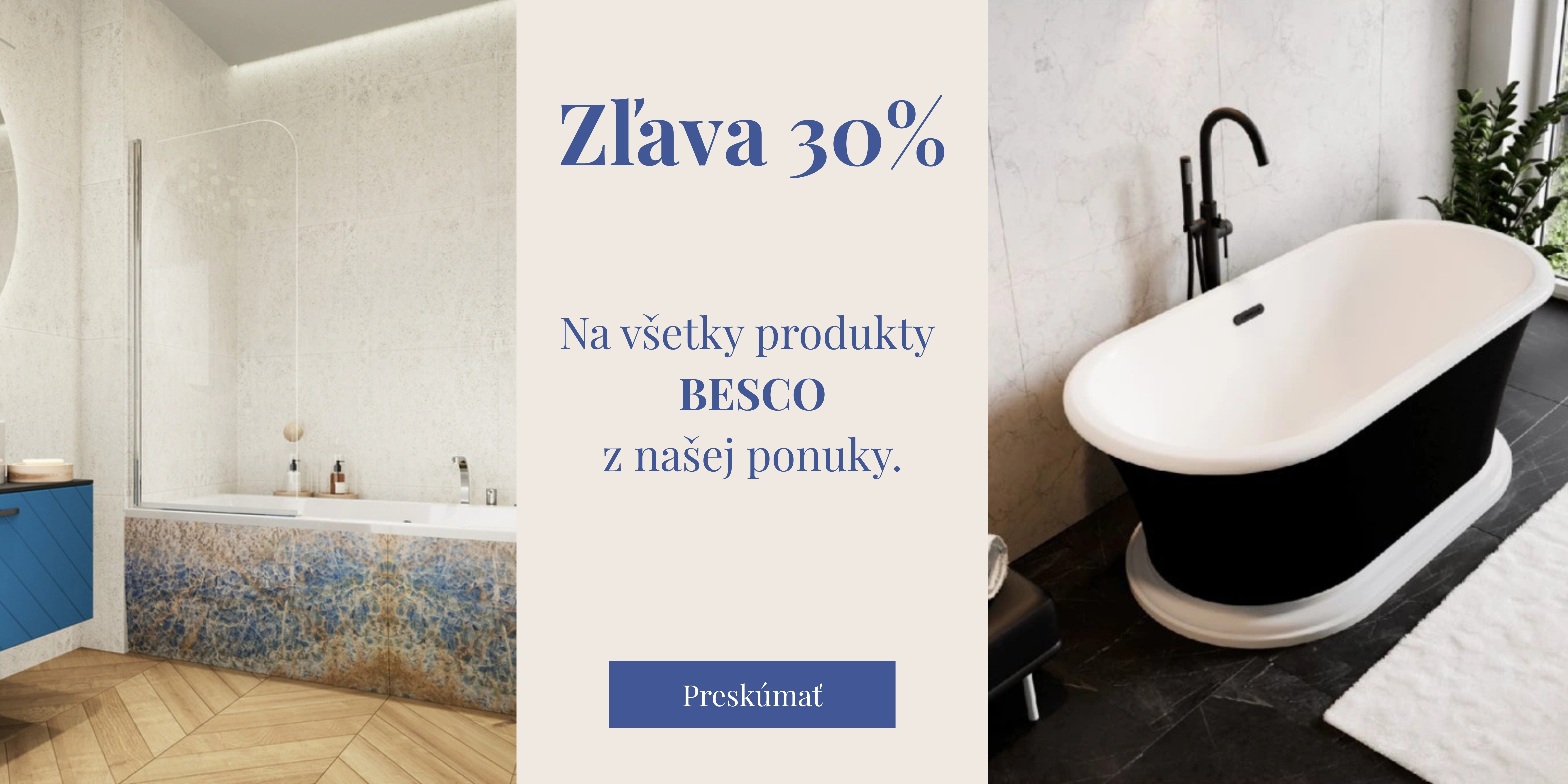 Zľava 30 % na všetky produkty značky BESCO