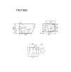 3646 4 sanovo caneo black rimless zavesna wc misa so slim wc doskou tr2196d u18