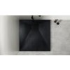 Besco Vexo Black 90 - štvorcová sprchová vanička z SMC 90x90 cm