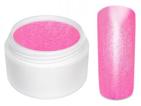 Barevný gel neon glimmer pink 5 ml