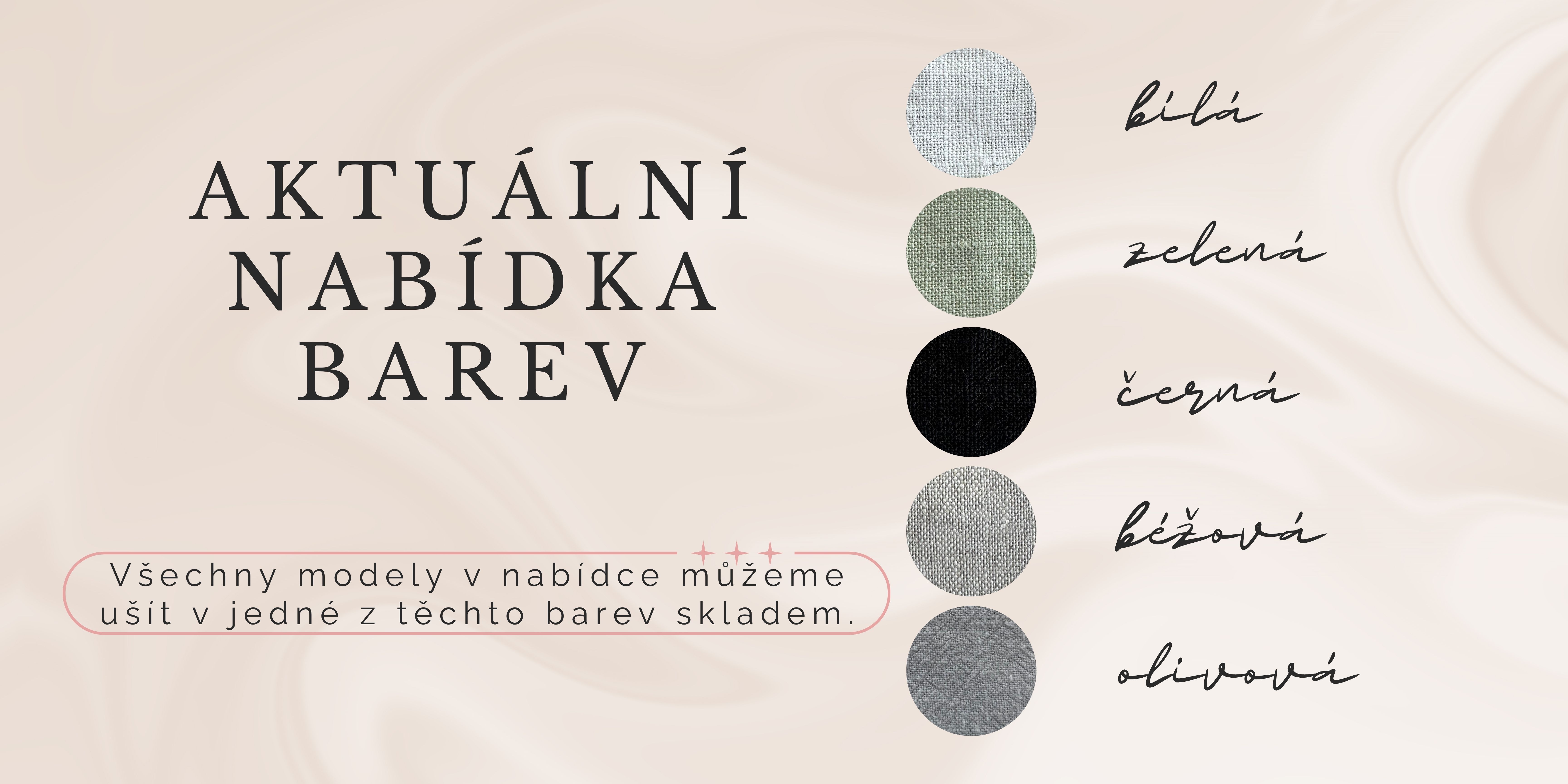 Aktuální nabídka barev