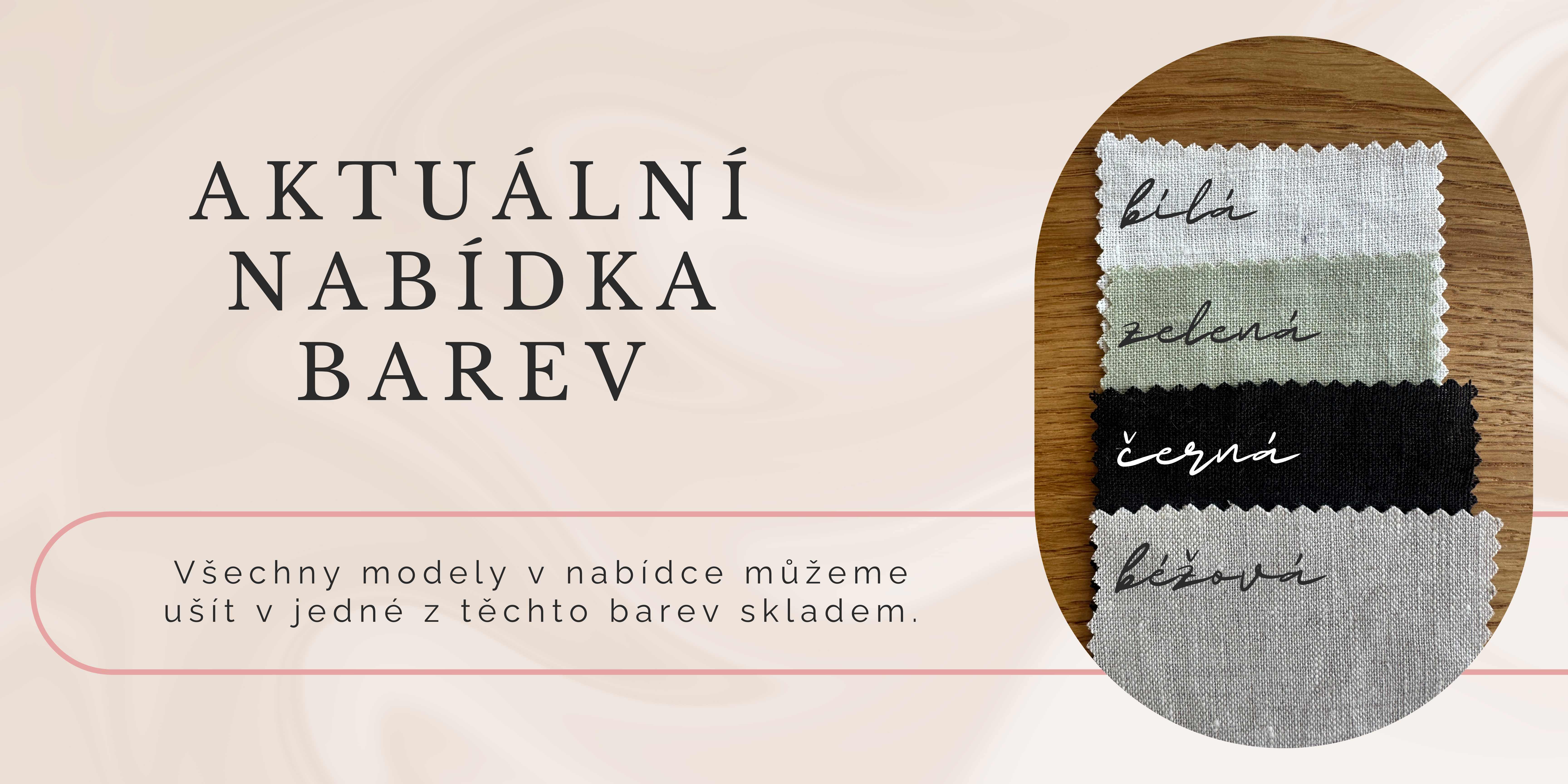 Aktuální nabídka barev