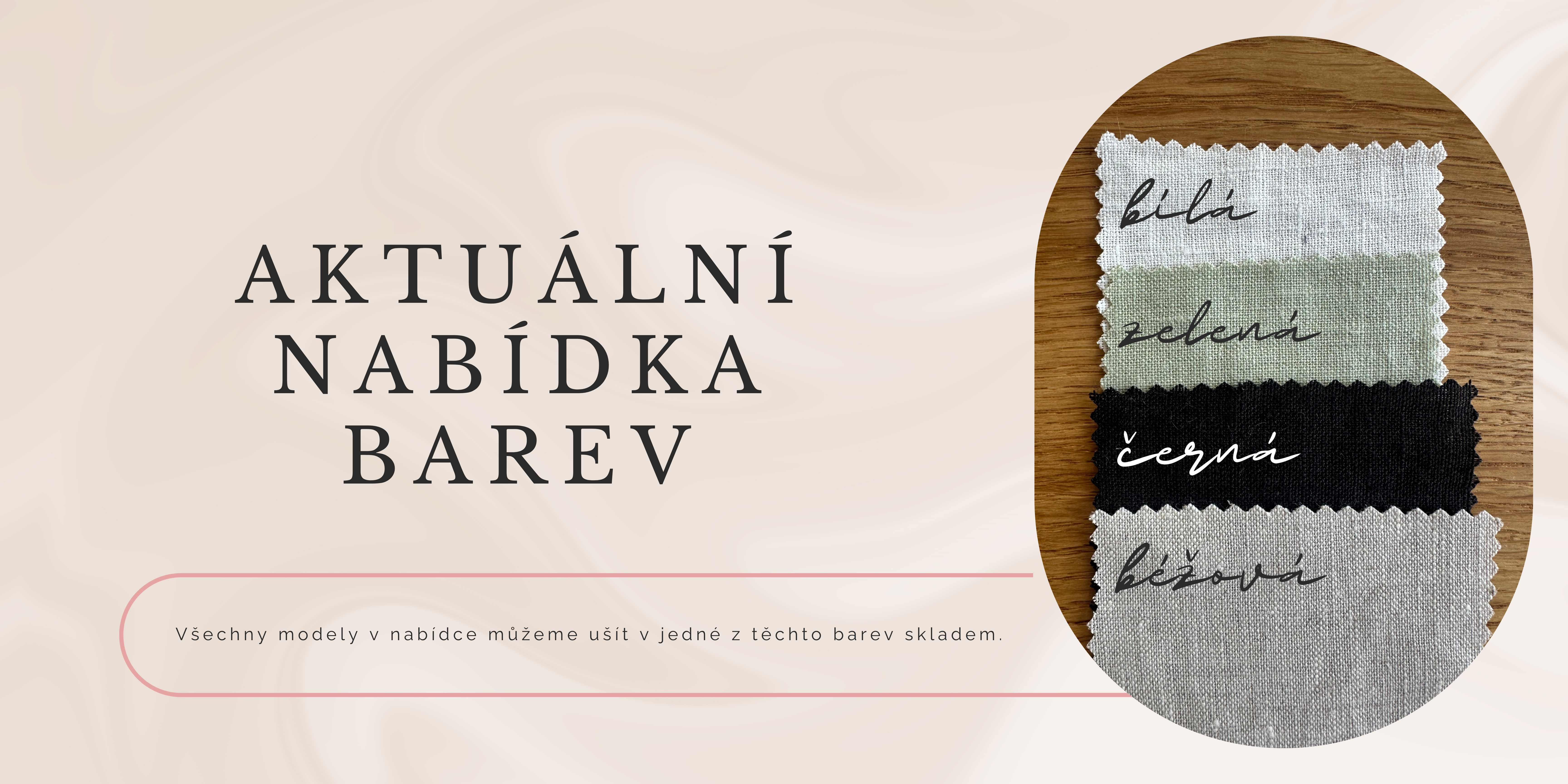 Aktuální nabídka barev