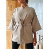 Lnene kimono bezove