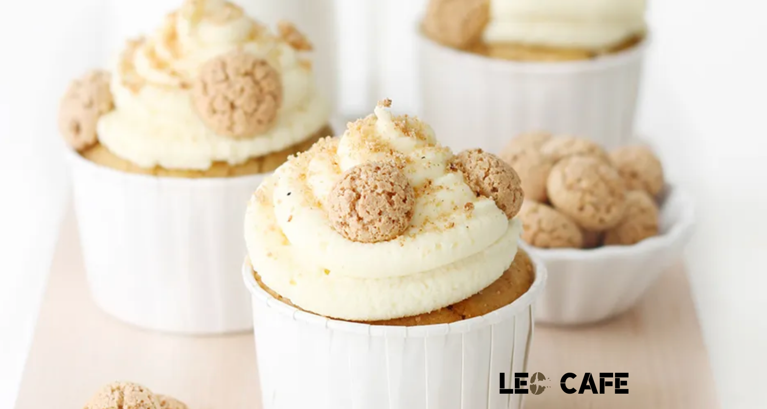 Recept: Cupcakes s mandľami, Amaretto sušienkami a bielou čokoládou