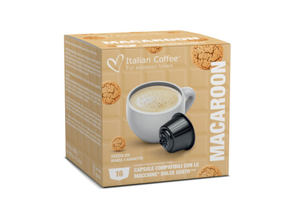 Biela čokoláda a sušienky kapsule pre Dolce Gusto 16ks