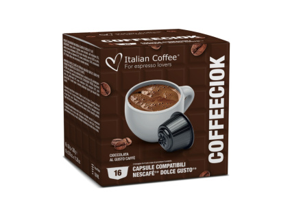 Cappuccino a tmavá čokoláda kapsule pre Dolce Gusto 16ks