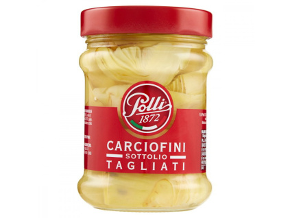 Polli artičoky krájané v oleji 285g