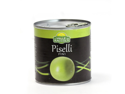 Valle dei Raccolti hrášok v sladko-slanom náleve 410g
