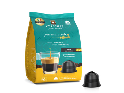 Lollo caffé Deca bezkofeínové kapsule pre Dolce Gusto 16ks